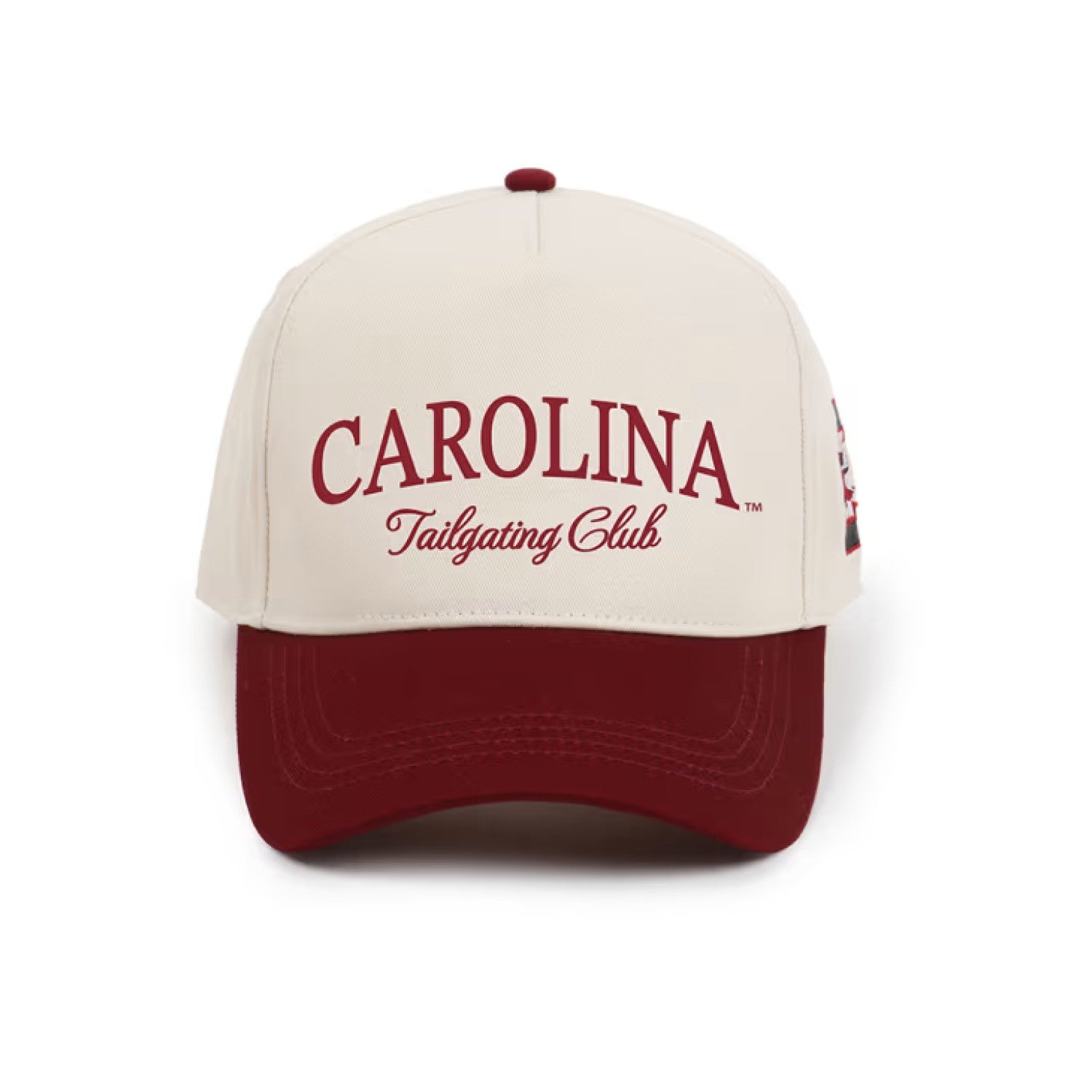 SOUTH CAROLINA GAMECOCKS CREAM CAROLINA TAILGATE CLUB PONYFLO LADIES HAT
