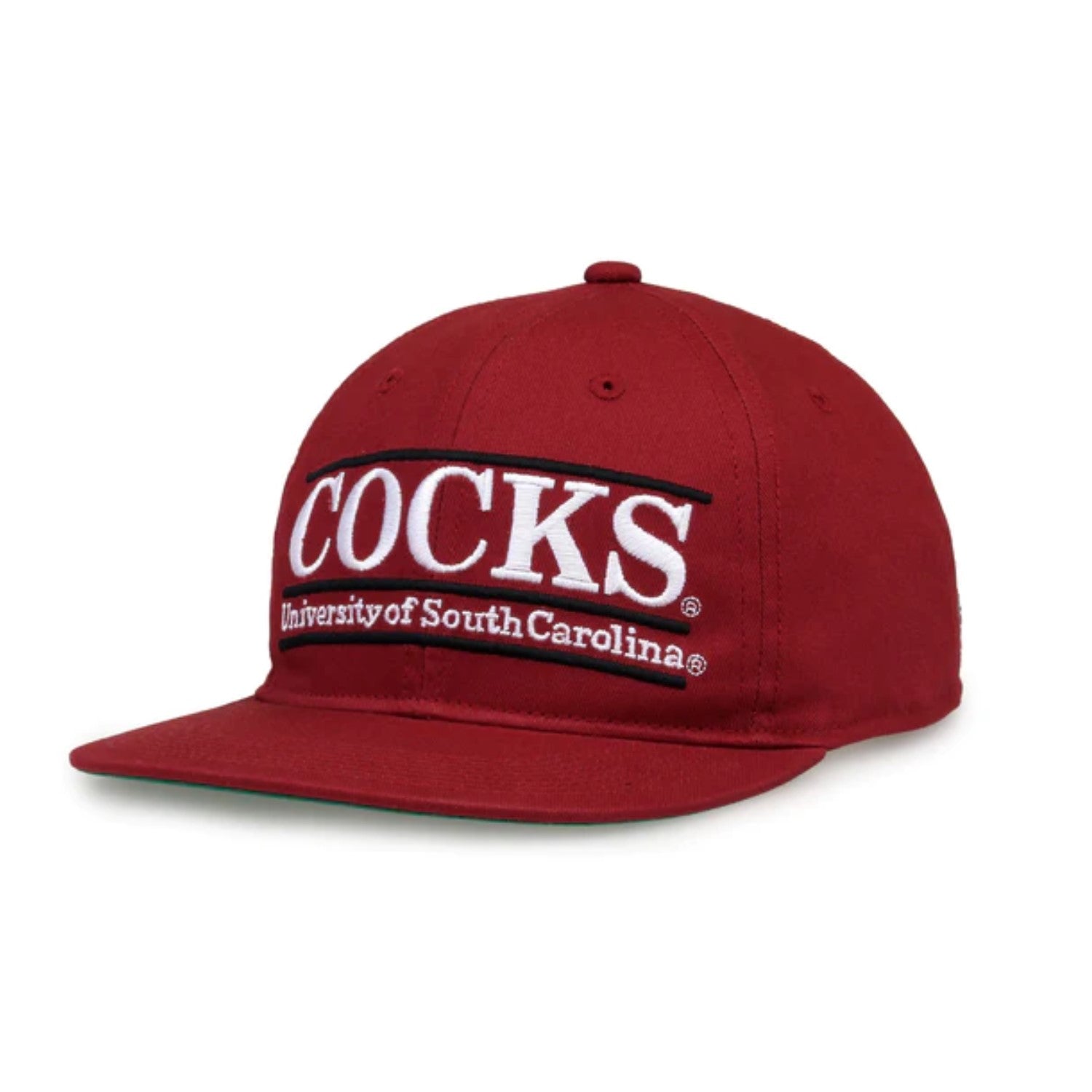 GARNET 1980&#39;S THROWBACK COCKS BAR HAT