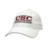 WHITE USC BAR HAT