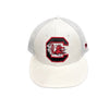 SOUTH CAROLINA GAMECOCKS WHITE C BLOCK HAT