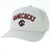 SOUTH CAROLINA GAMECOCKS LIGHT GRAY ARCH GAMECOCKS BASEBALL HAT