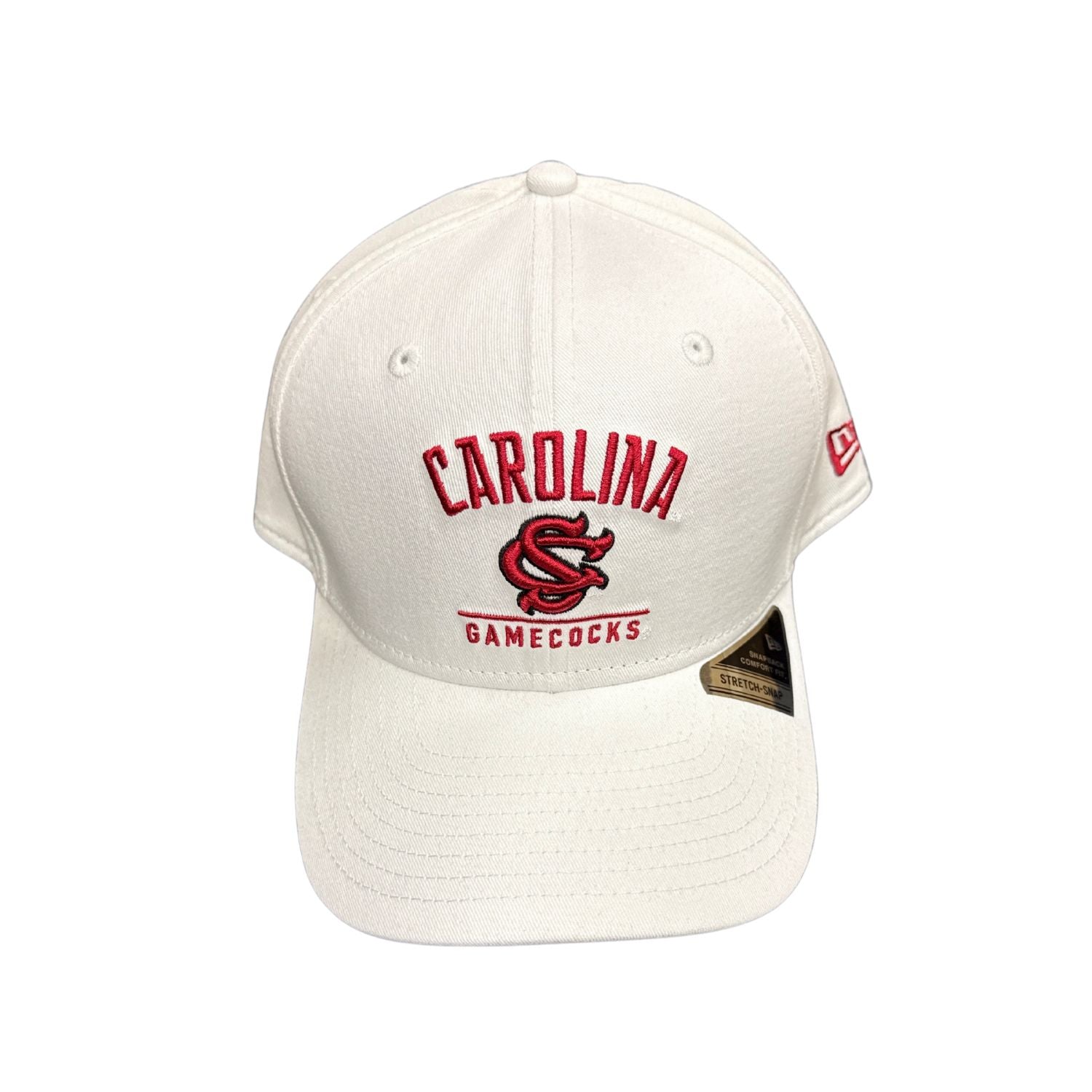 SOUTH CAROLINA GAMECOCKS WHITE SC HAT