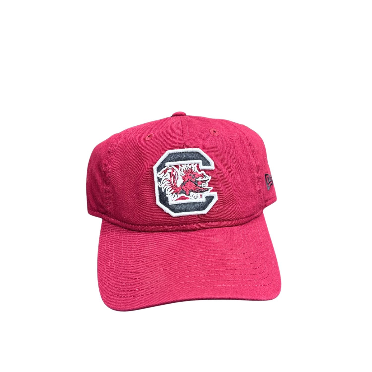SOUTH CAROLINA GAMECOCKS GARNET C BLOCK HAT