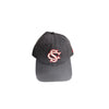 SOUTH CAROLINA GAMECOCKS DARK GRAY SC HAT
