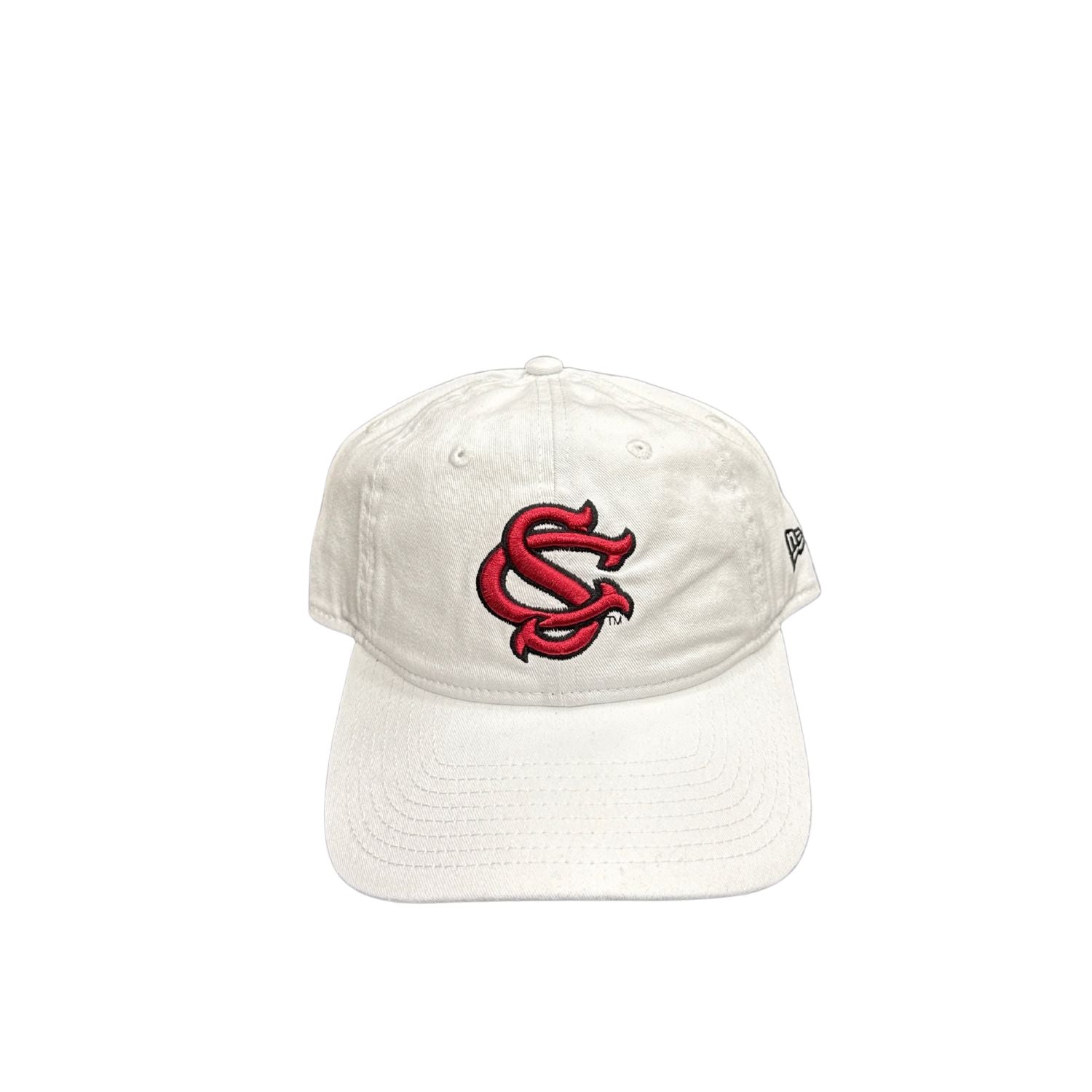 SOUTH CAROLINA GAMECOCKS WHITE SC HAT