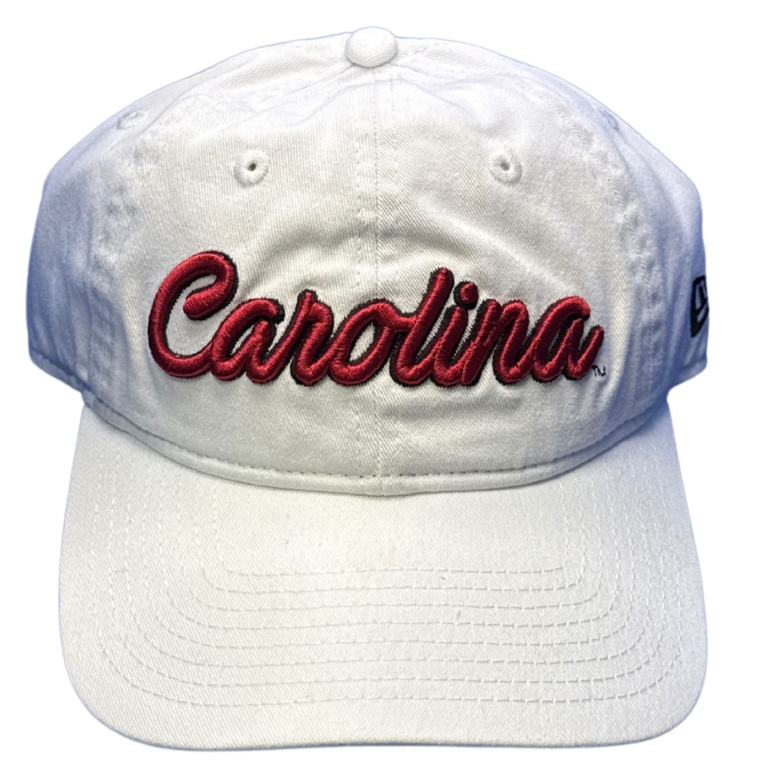 SOUTH CAROLINA GAMECOCKS WHITE SCRIPT HAT