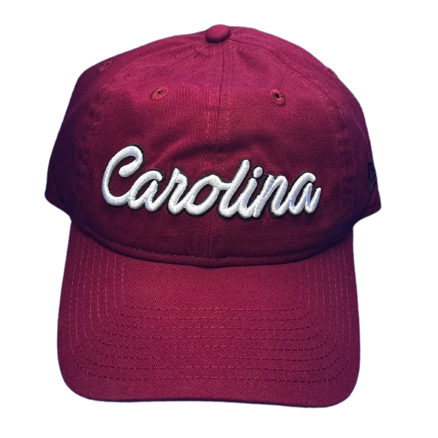 SOUTH CAROLINA GAMECOCKS GARNET SCRIPT HAT