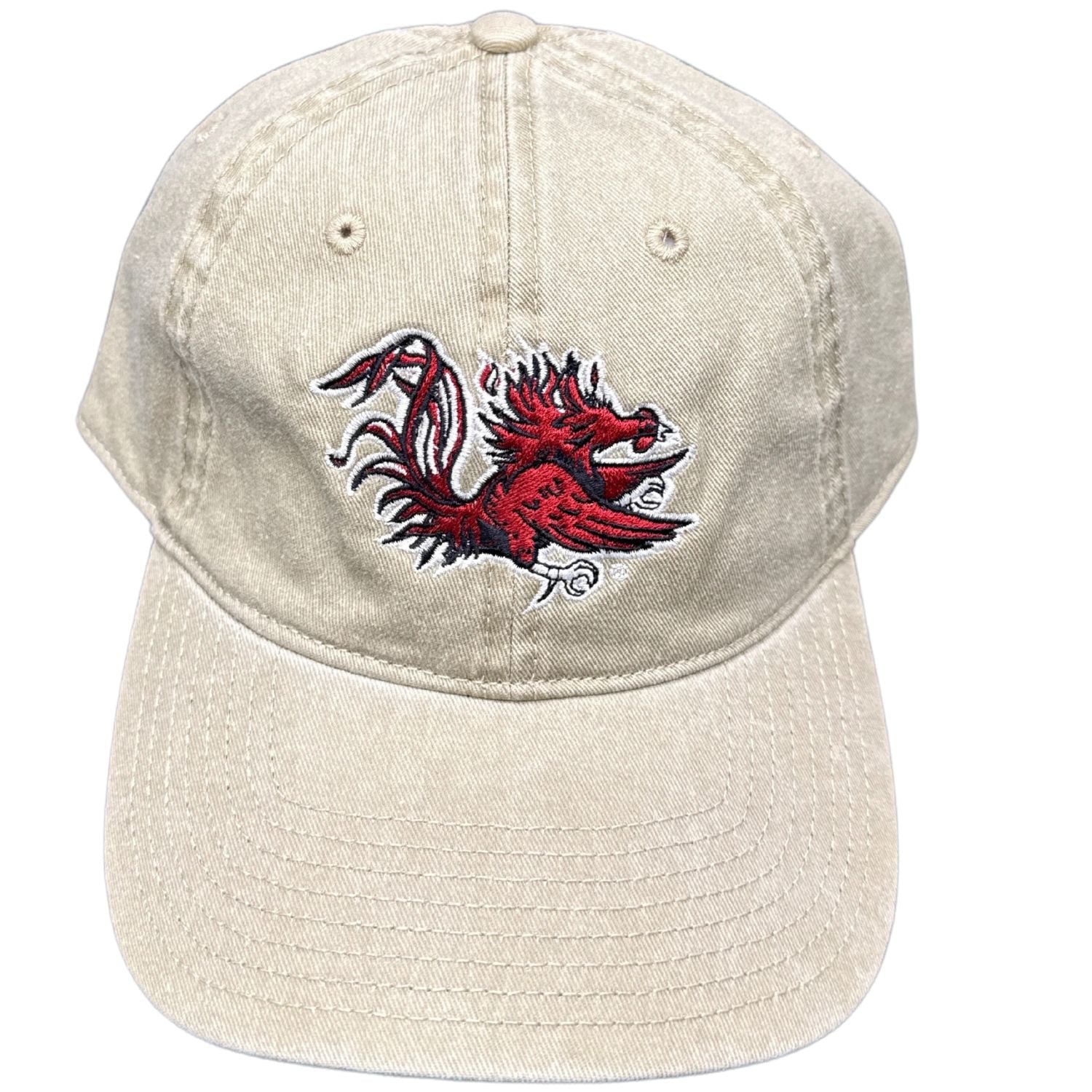 SOUTH CAROLINA GAMECOCKS KHAKI GAMECOCK HAT