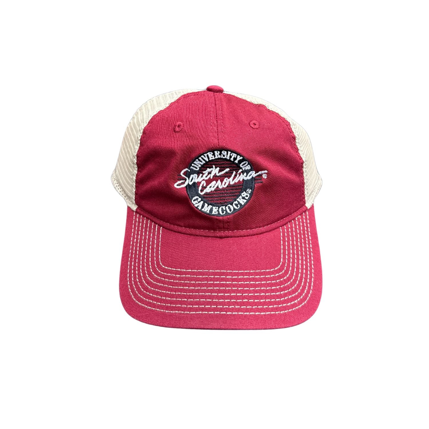 SOUTH CAROLINA GAMECOCKS GARNET SC CIRCLE HAT