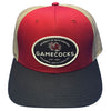SOUTH CAROLINA GAMECOCKS GARNET OVAL PATCH HAT