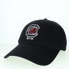 SOUTH CAROLINA GAMECOCKS BLACK BLOCK C MOM HAT