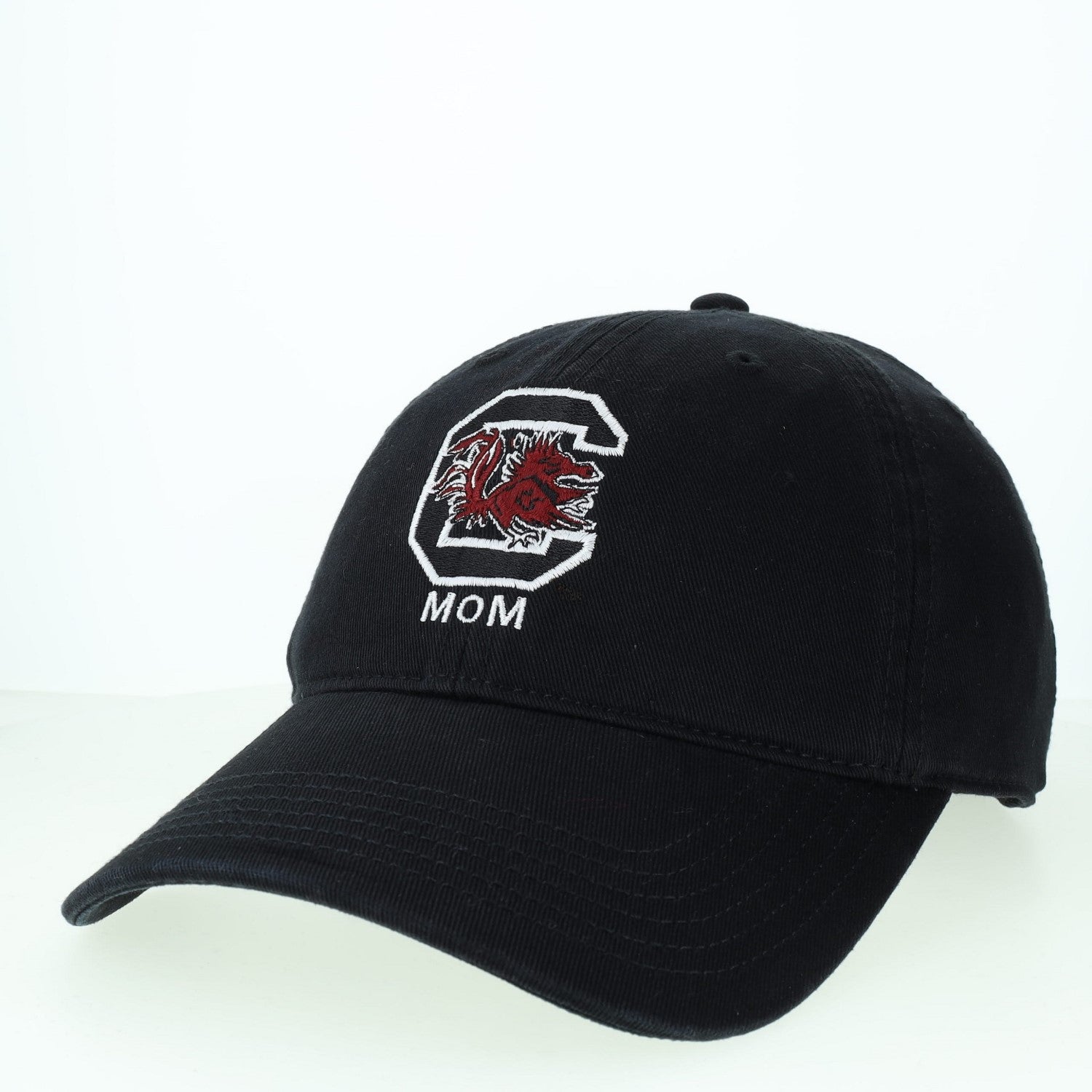 SOUTH CAROLINA GAMECOCKS BLACK BLOCK C MOM HAT