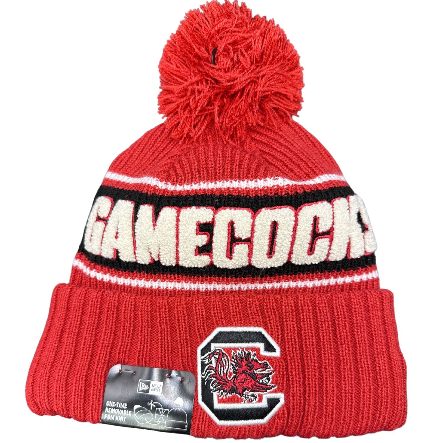 SOUTH CAROLINA GAMECOCKS GARNET KNIT BEANIE