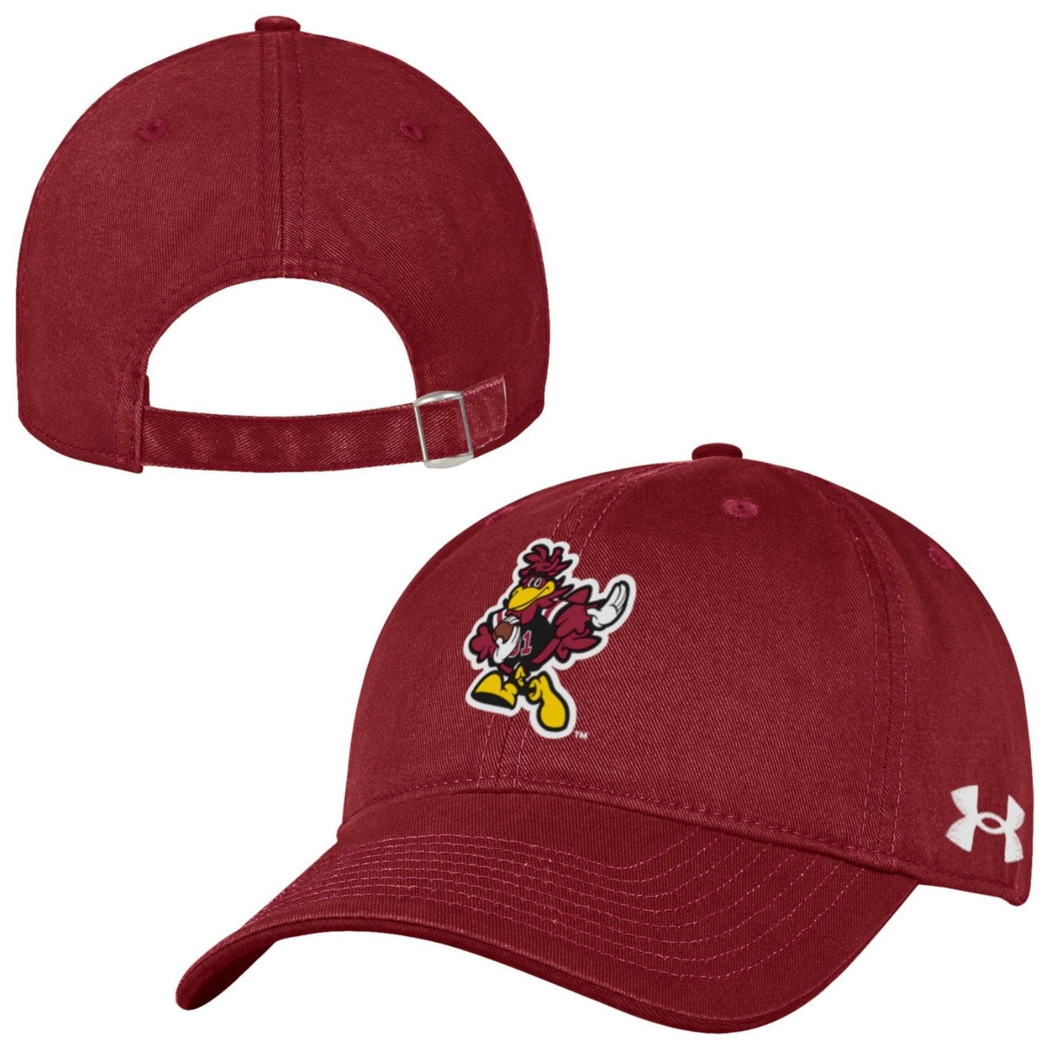 SOUTH CAROLINA GAMECOCKS UA GARNET COCKY FOOTBALL HAT
