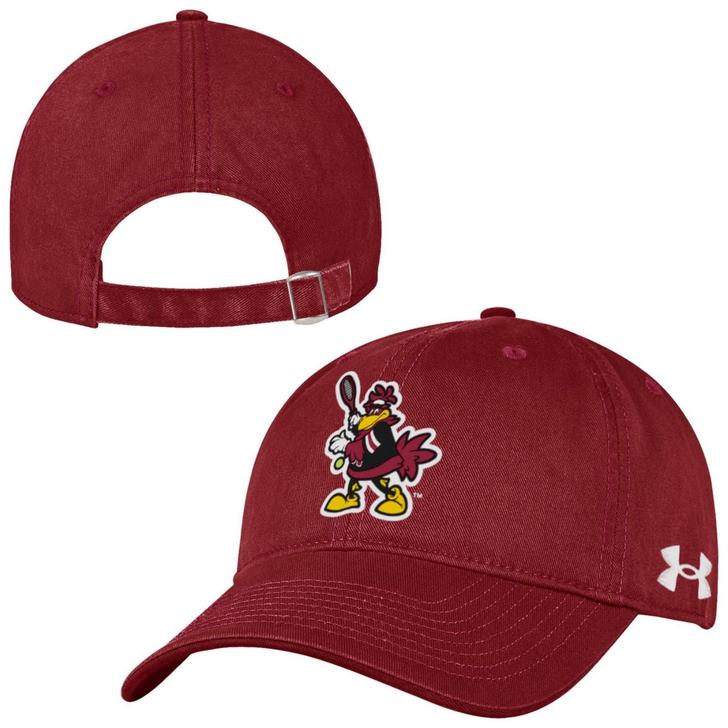 SOUTH CAROLINA GAMECOCKS UA GARNET COCKY TENNIS HAT