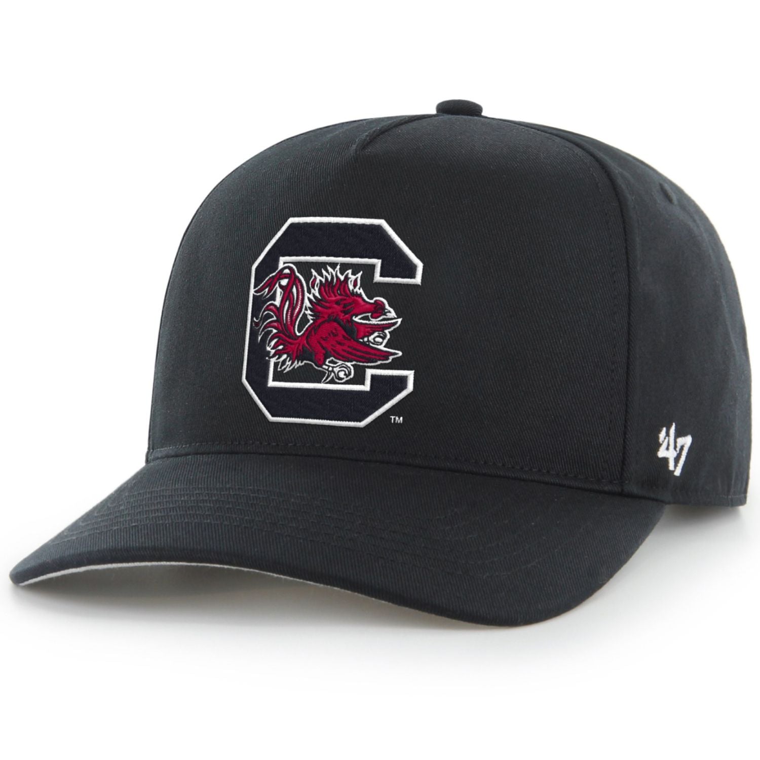 SOUTH CAROLINA GAMECOCKS BLACK BLOCK C HAT