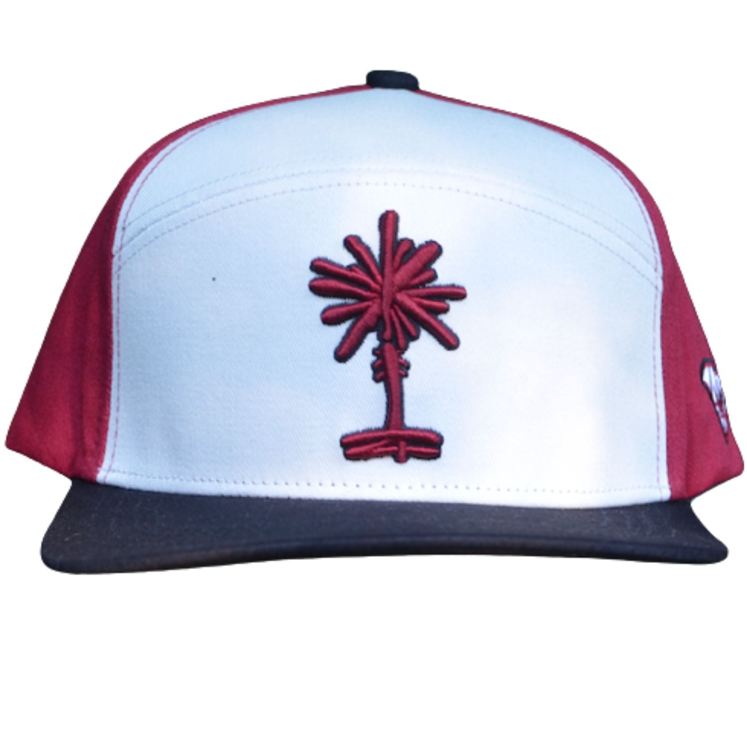 SOUTH CAROLINA GAMECOCKS TRICOLOR PALM TREE SNAPBACK