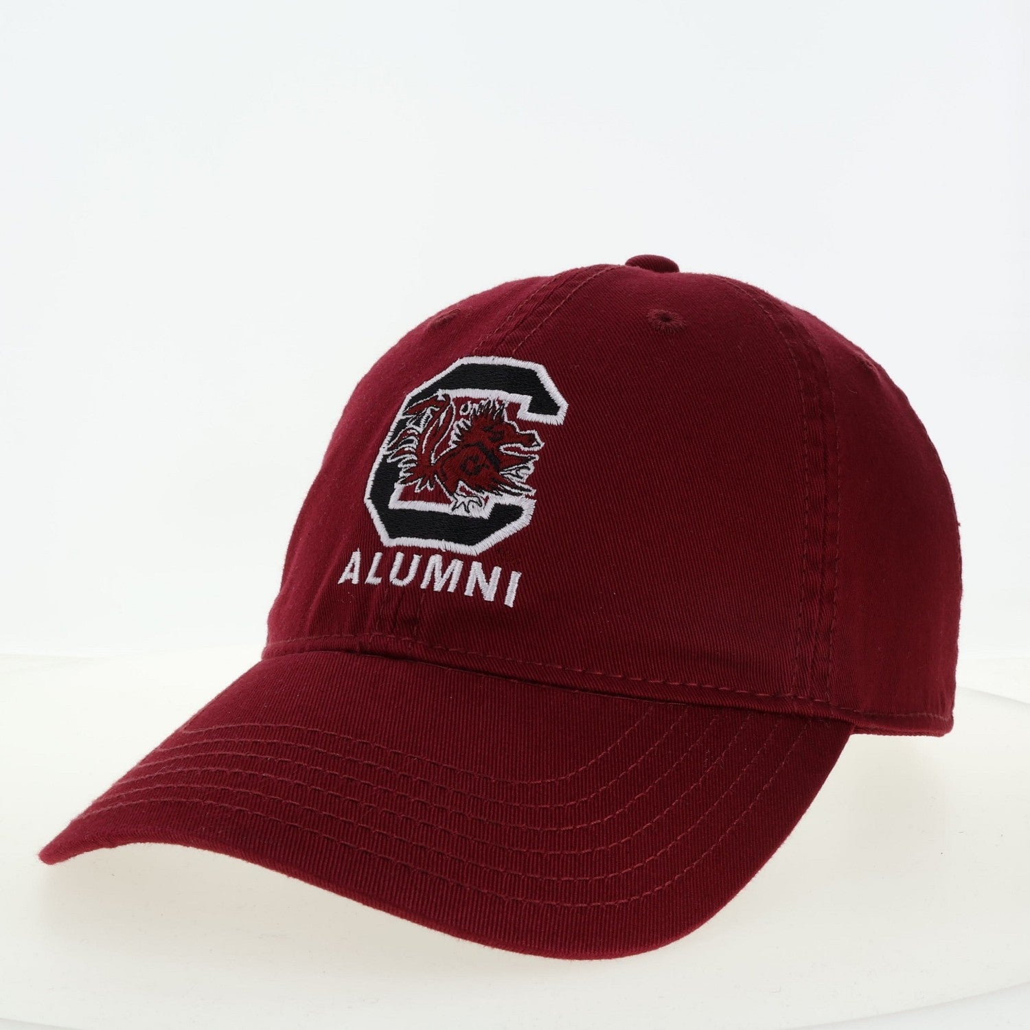 SOUTH CAROLINA GAMECOCKS GARNET BLOCK C ALUMNI HAT