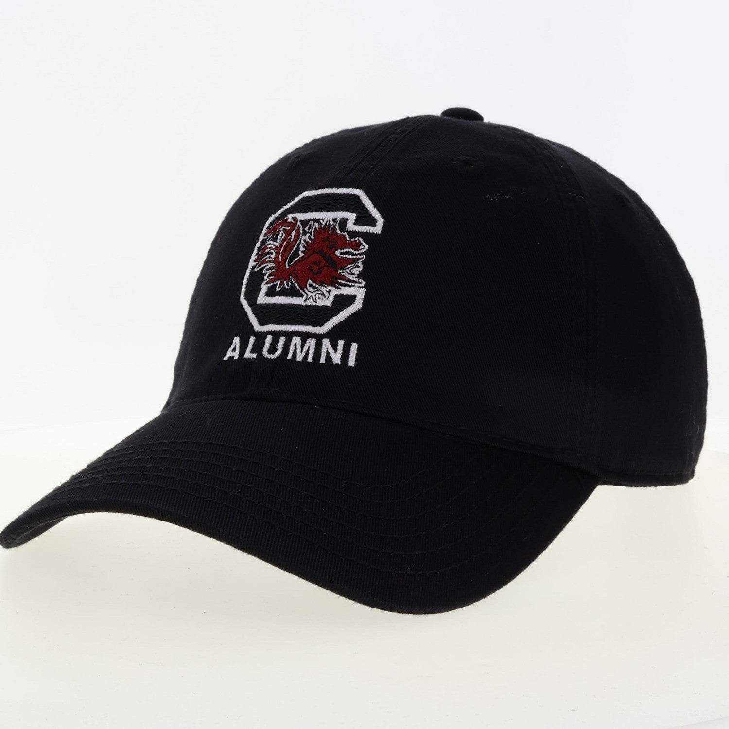 SOUTH CAROLINA GAMECOCKS BLACK BLOCK C ALUMNI HAT