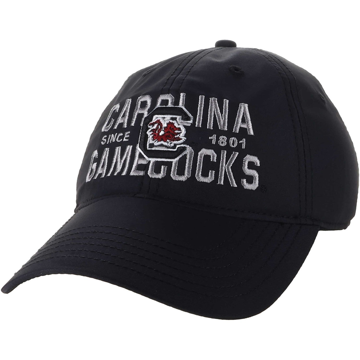 SOUTH CAROLINA GAMECOCKS BLACK BLOCK C SINCE 1801 HAT