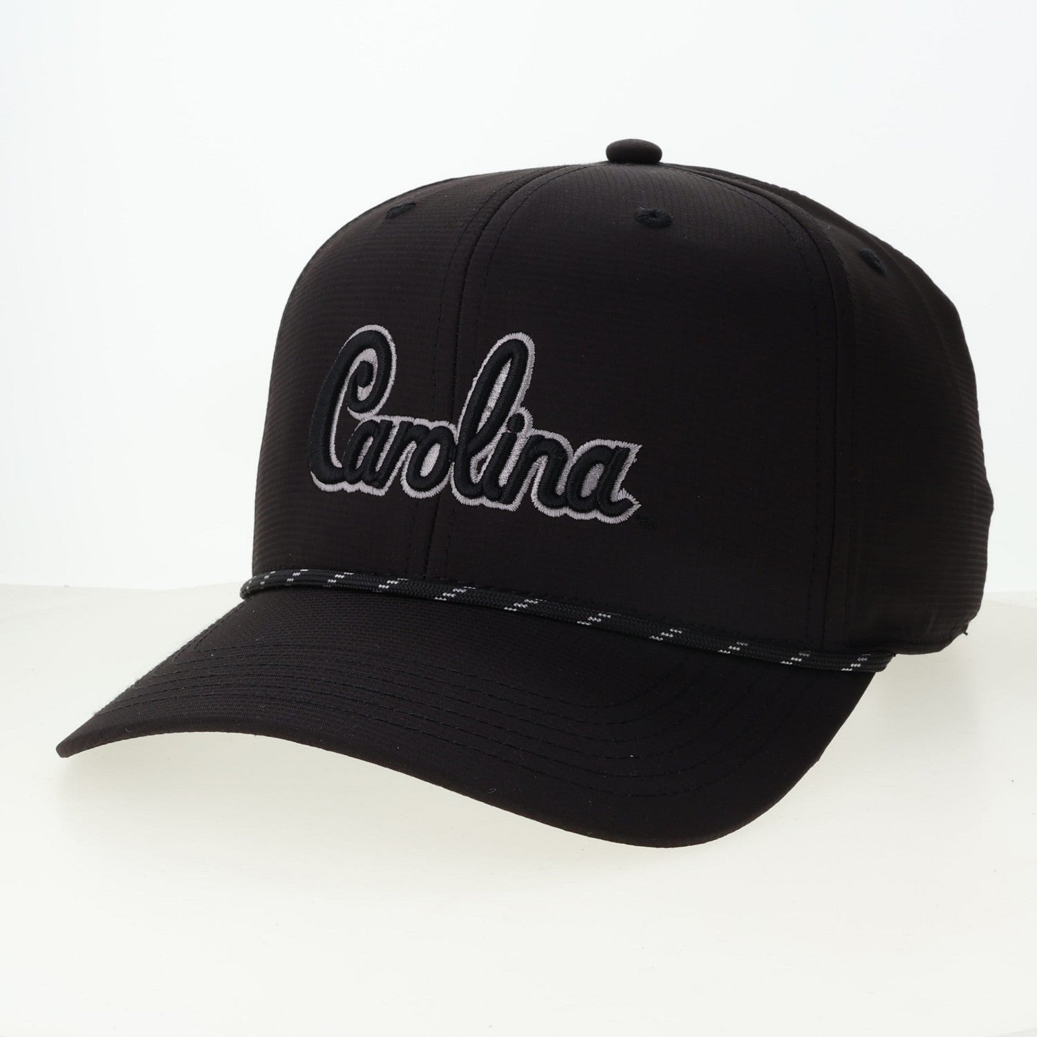 SOUTH CAROLINA GAMECOCKS BLACK SCRIPT CAROLINA RIPPER HAT