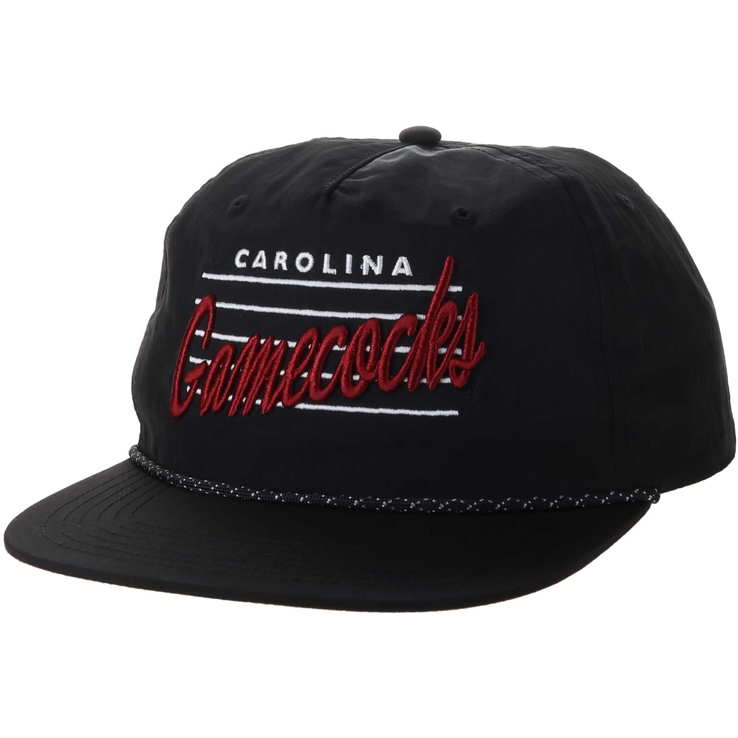 SOUTH CAROLINA GAMEOCCKS BLACK RETRO CHILL ROPE HAT