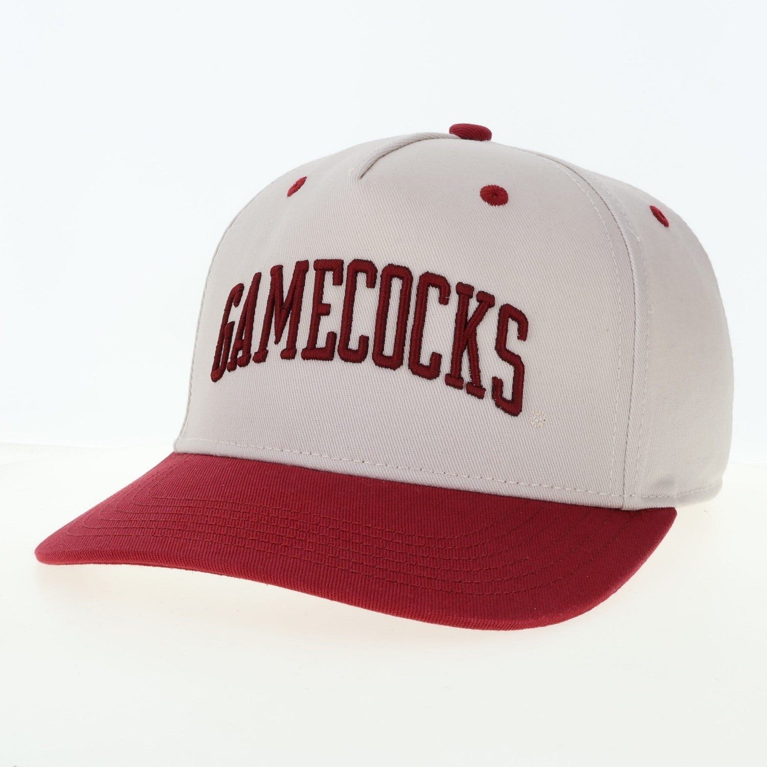 SOUTH CAROLINA GAMECOCKS OAT AND GARNET ARCH GAMECOCKS HAT