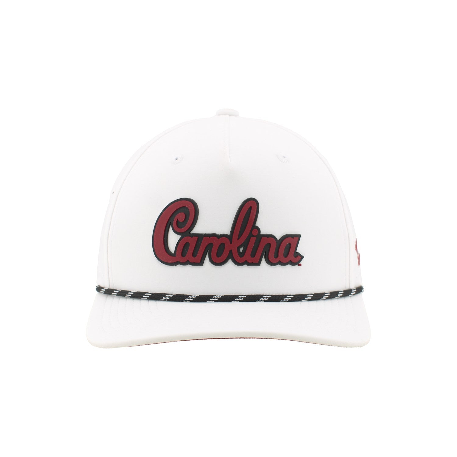 SOUTH CAROLINA GAMECOCKS WHITE SCRIPT CAROLINA ROPE BIRDIE