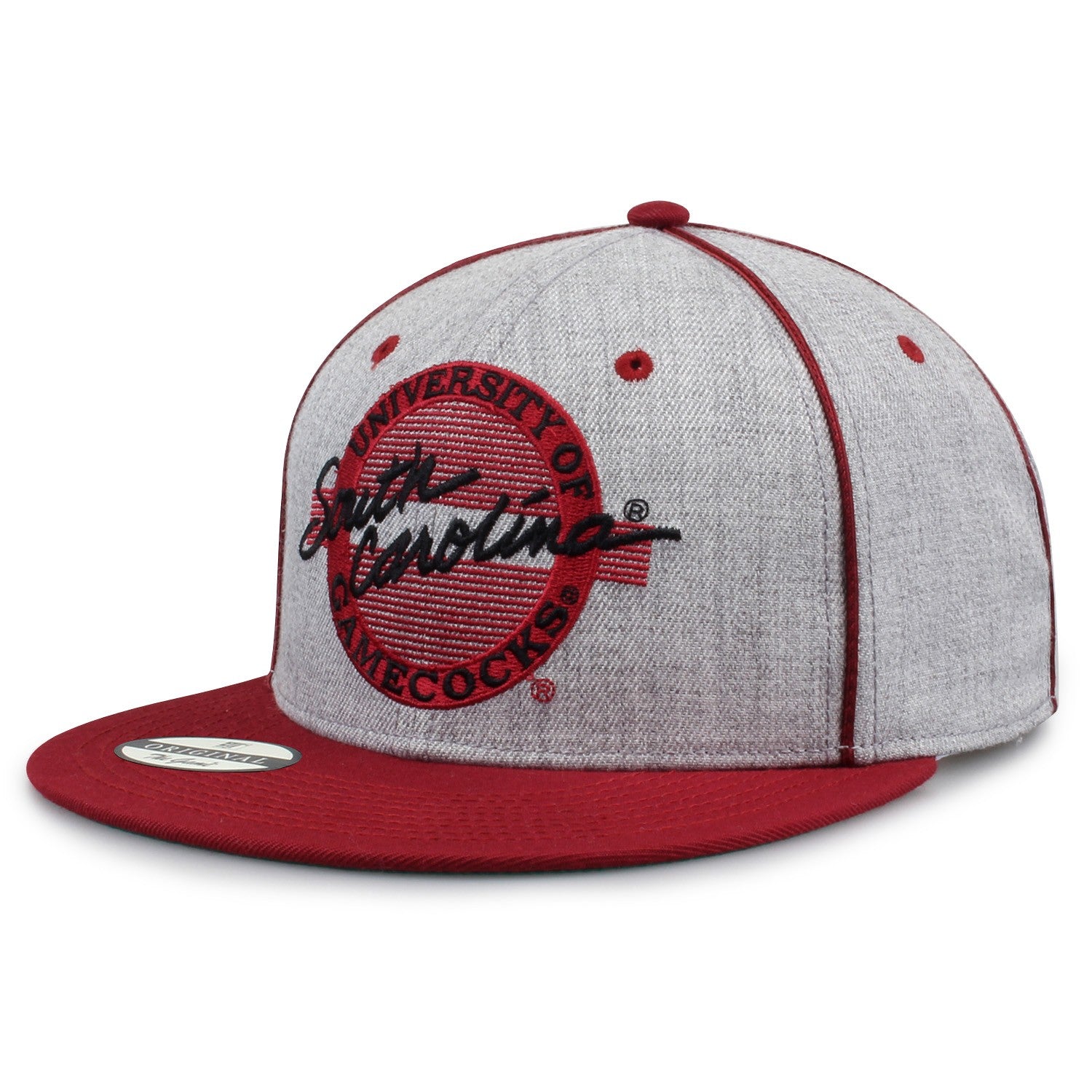 SOUTH CAROLINA GAMECOCKS GRAY AND GARNET '88 CLASSIC SNAPBACK