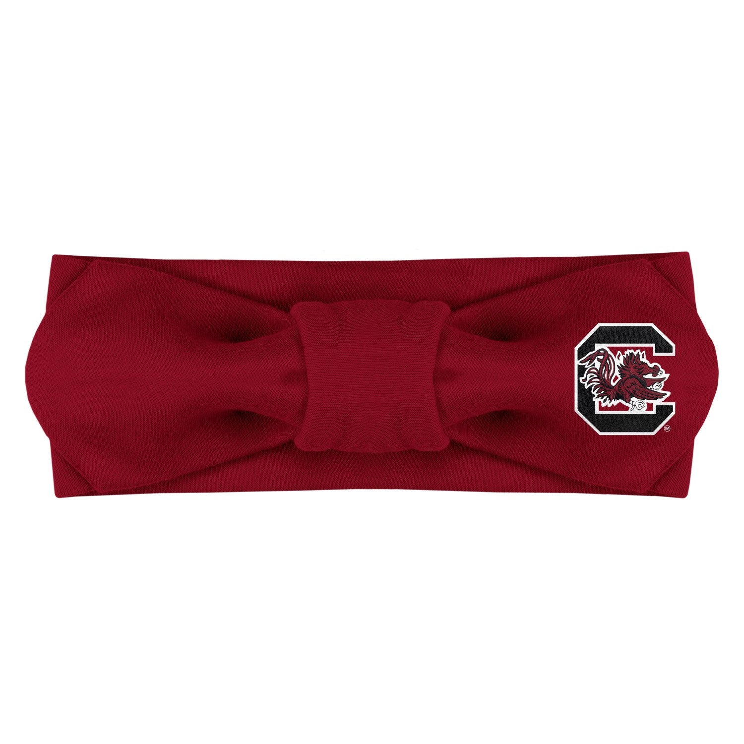 SOUTH CAROLINA GAMECOCKS GARNET INFANT HAIR KNOT