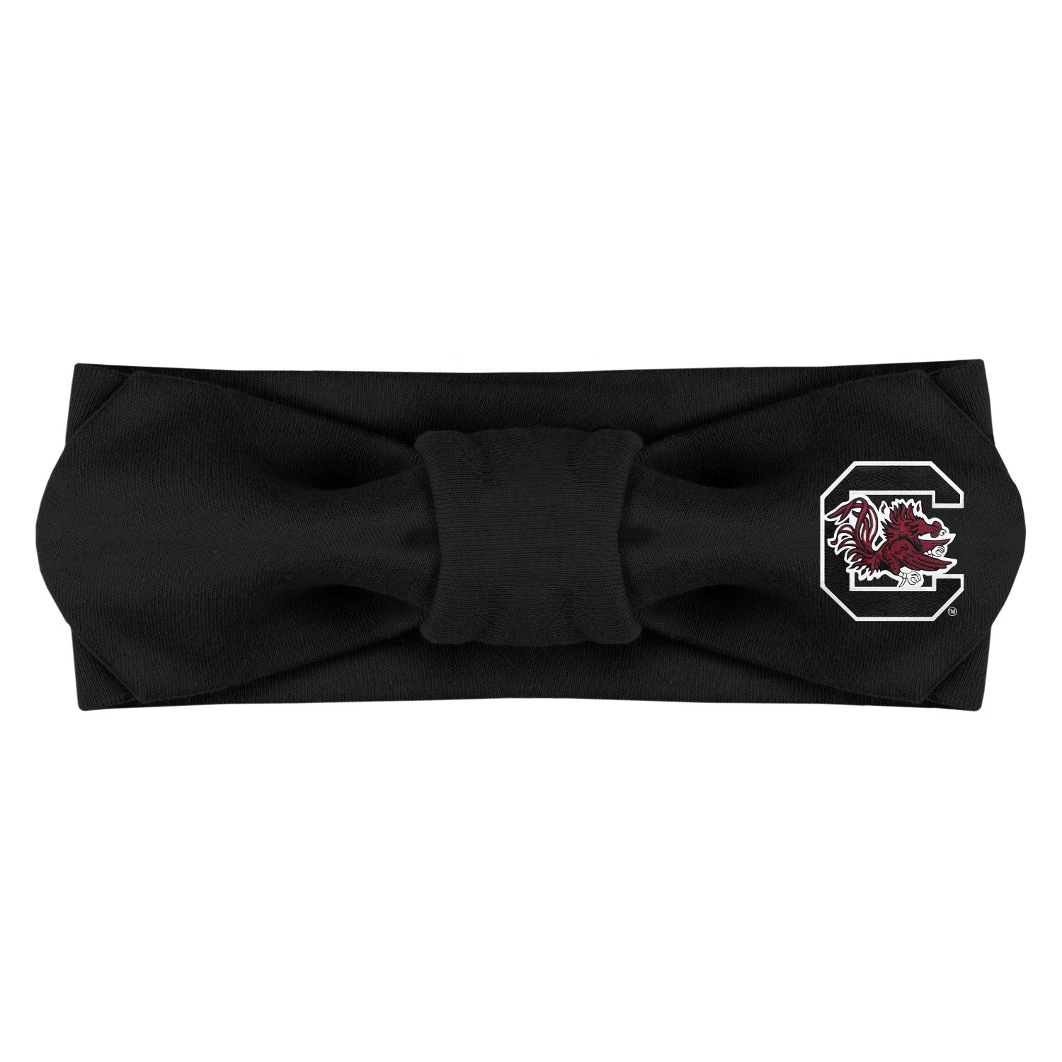 SOUTH CAROLINA GAMECOCKS BLACK INFANT HAIR KNOT