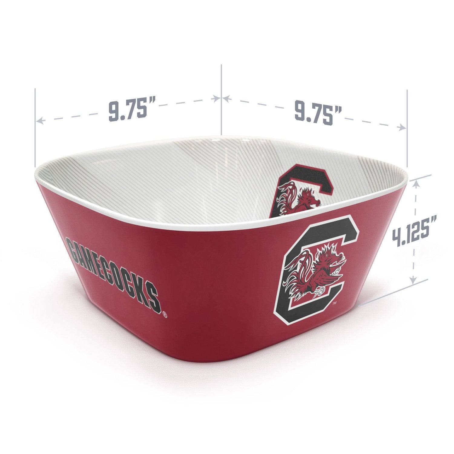 SOUTH CAROLINA GAMECOCKS LARGE PARTY BOWL