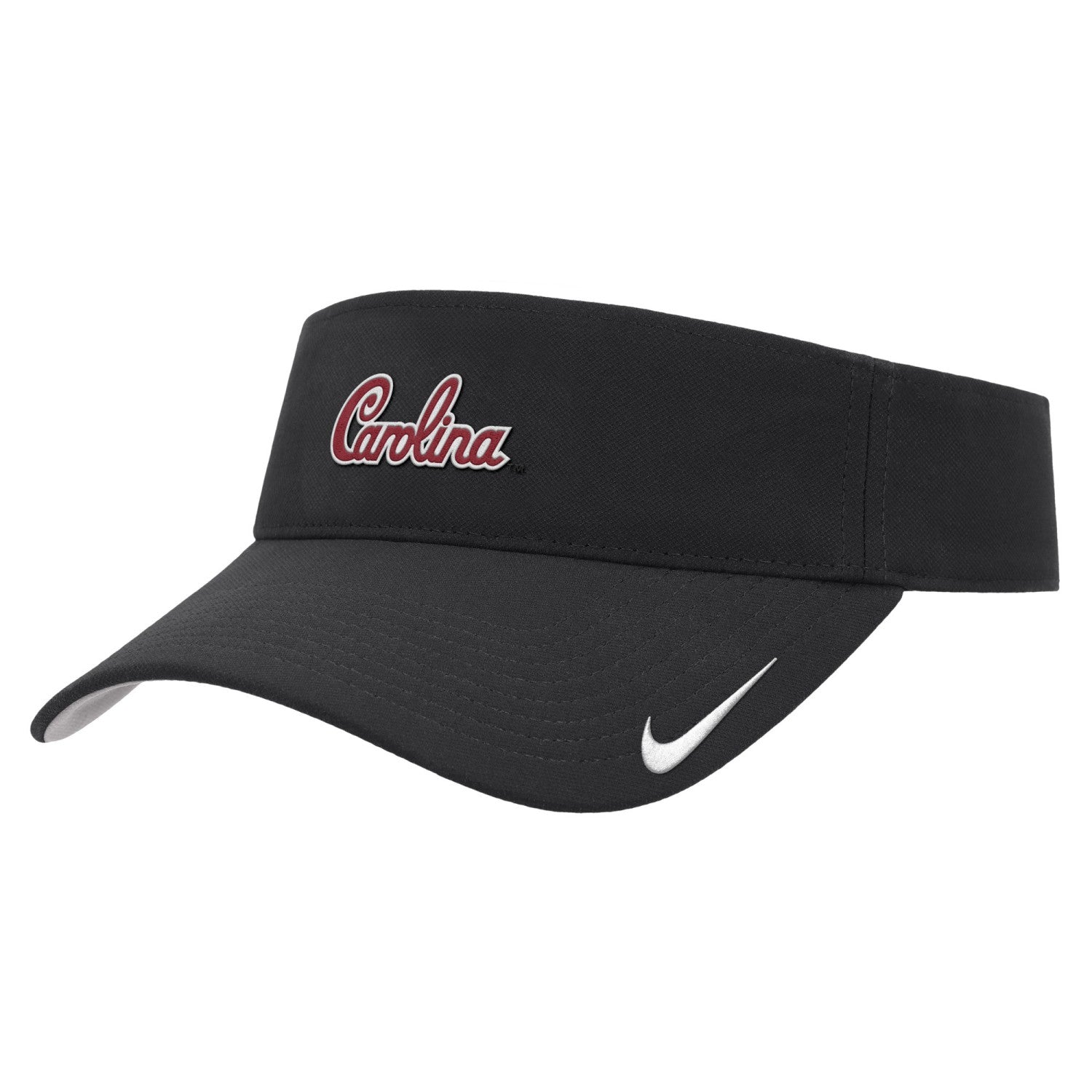 SOUTH CAROLINA GAMECOCKS BLACK SCRIPT CAROLINA NIKE ACE VISOR