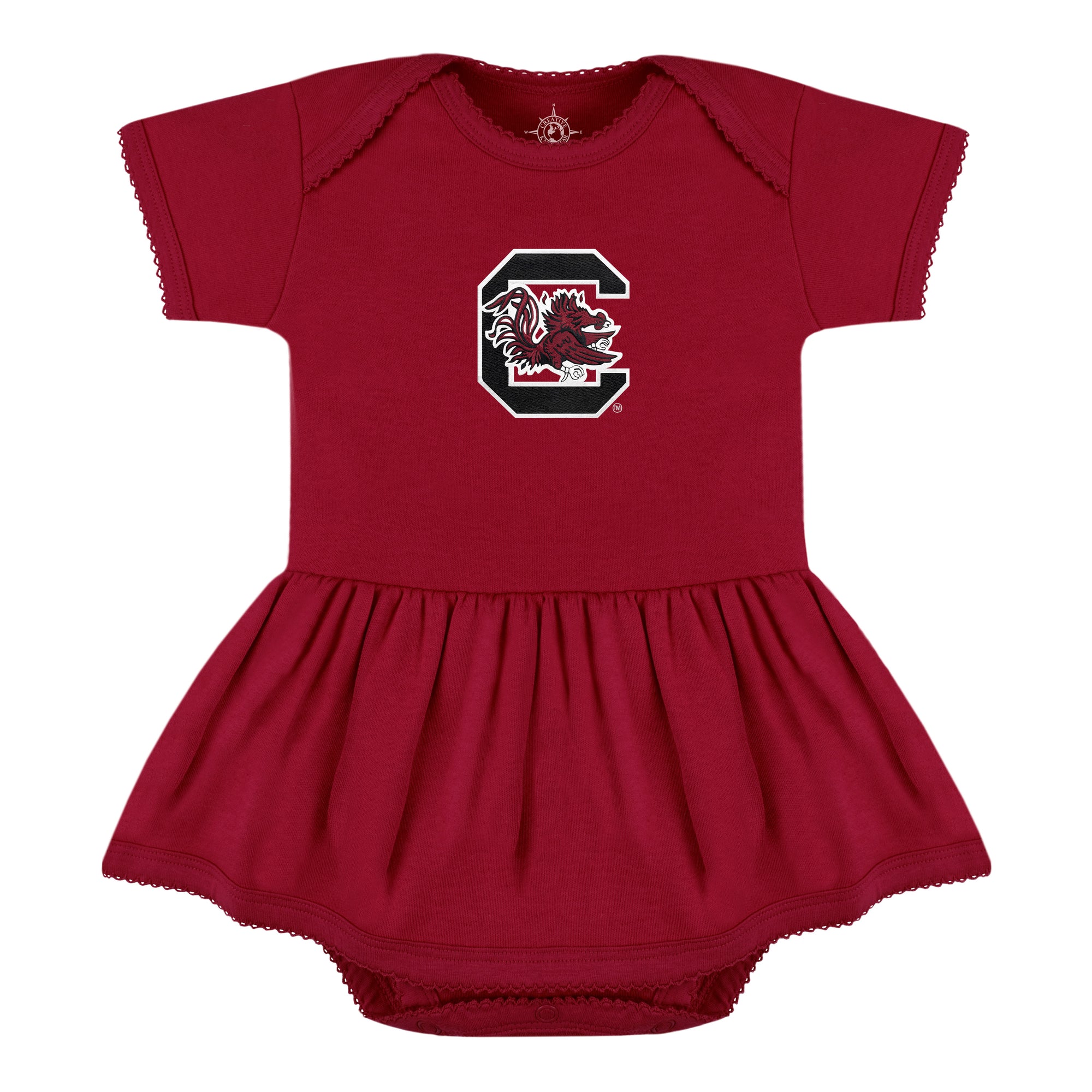 SOUTH CAROLINA GAMECOCKS ONESIE DRESS