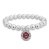 SOUTH CAROLINA ABBY GIRL SILVER TONE BRACELET