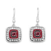 SOUTH CAROLINA KASSI SQUARE EARRINGS