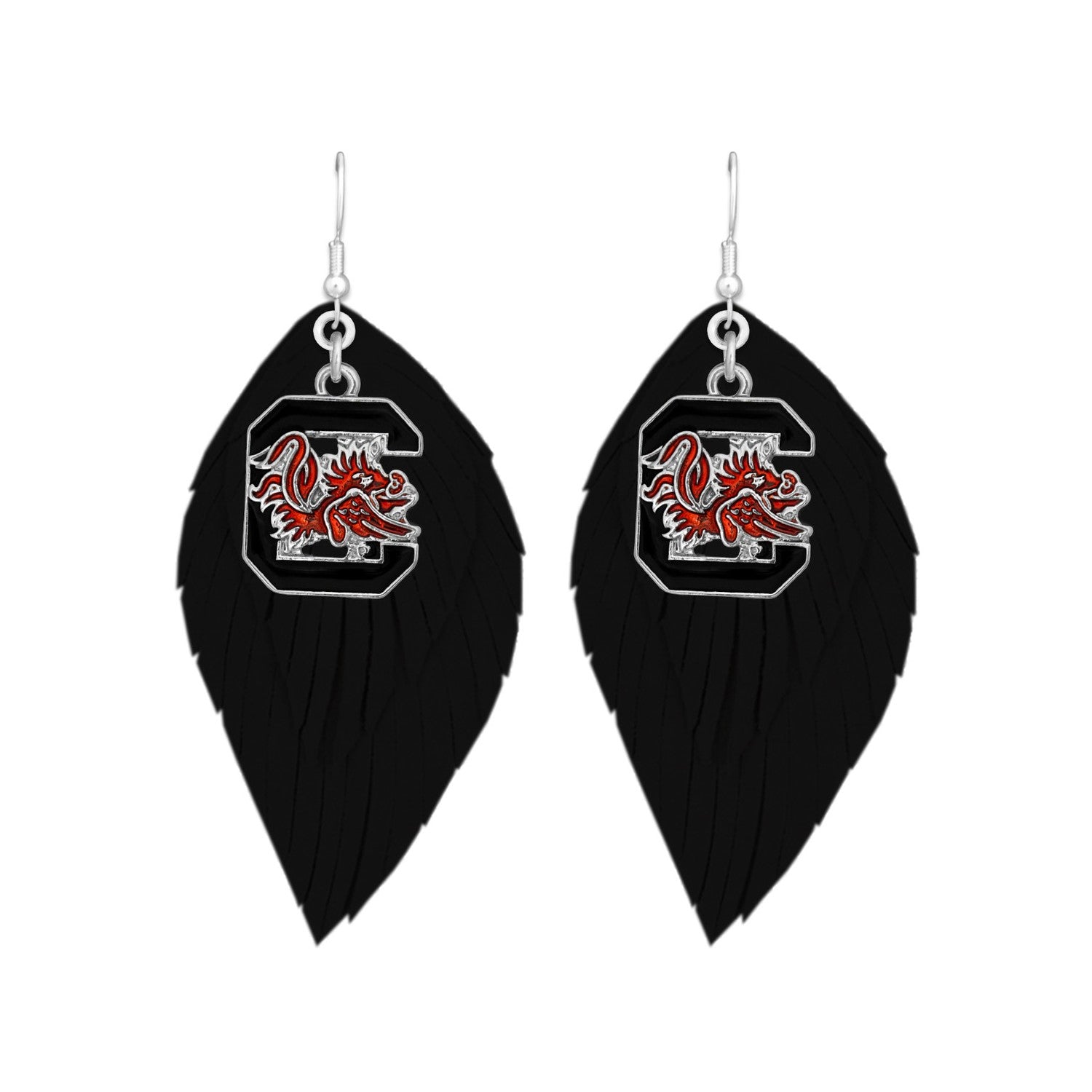 SOUTH CAROLINA GAMECOCKS IRIDESCENT BOHO BABE EARRINGS