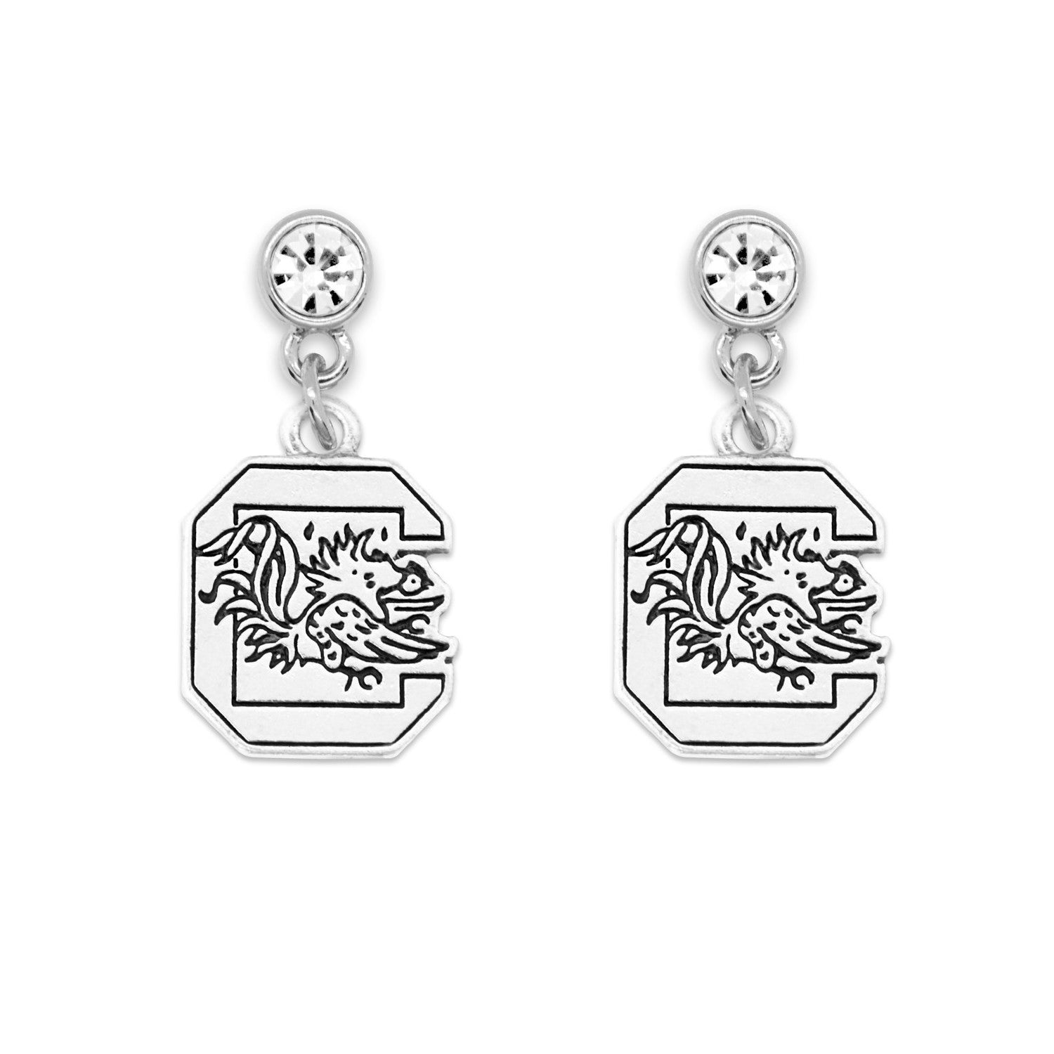 SOUTH CAROLINA GAMECOCKS LYDIA EARRINGS