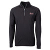 BLACK SCRIPT CAROLINA 1/4 ZIP PULLOVER