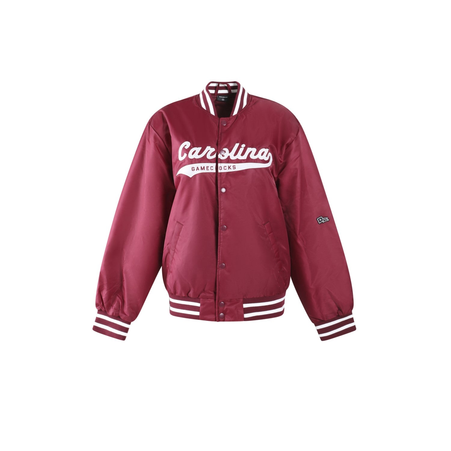 SOUTH CAROLINA GAMECOCKS GARNET LADIES VARSITY JACKET
