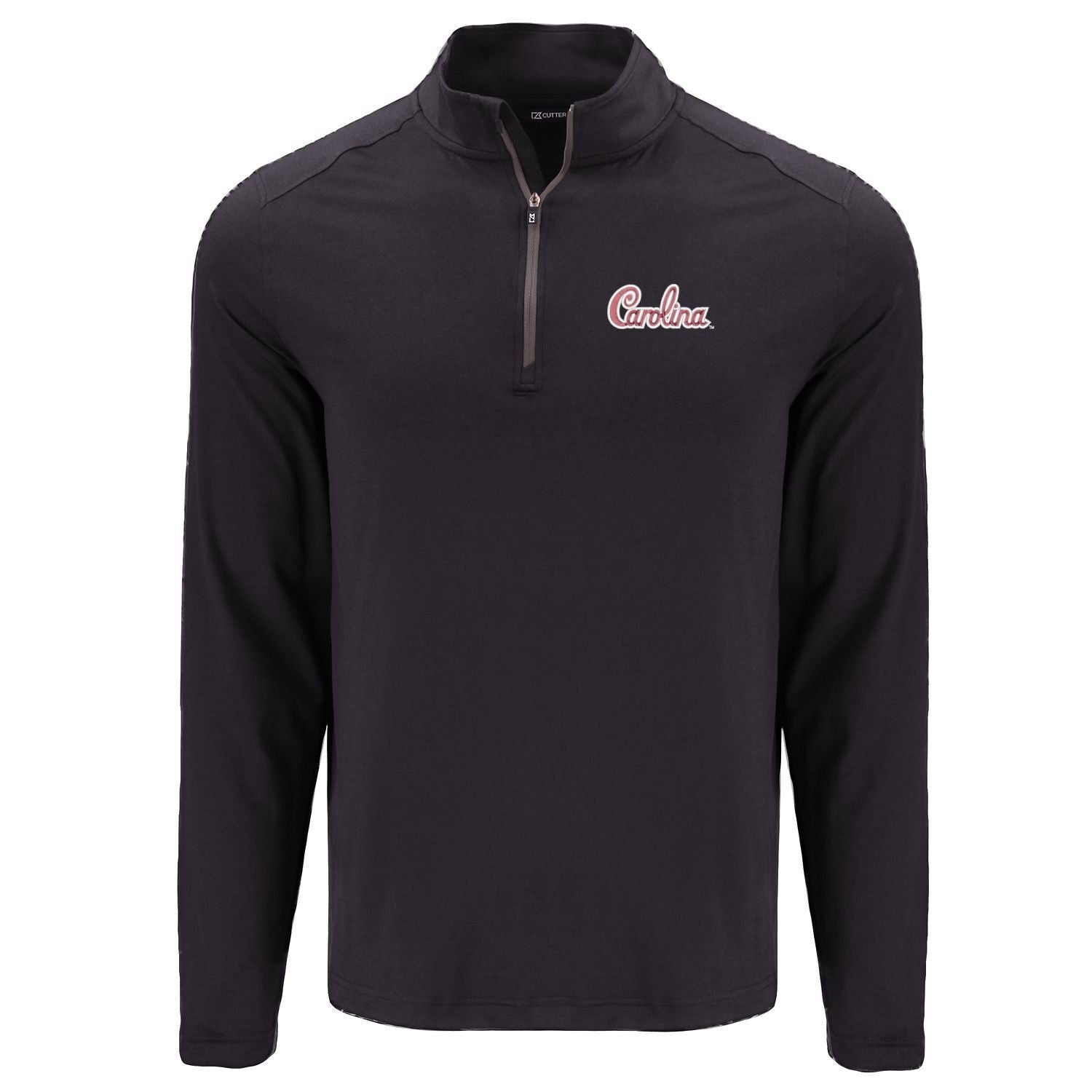 SOUTH CAROLINA GAMECOCKS BLACK SCRIPT COASTLINE 1/4 ZIP