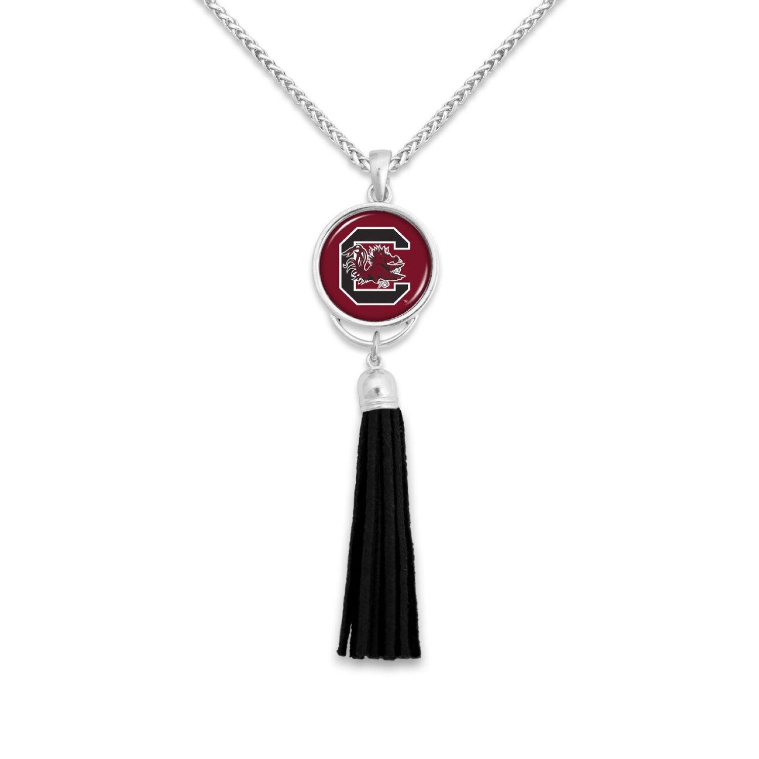 SOUTH CAROLINA HARPER TASSEL NECKLACE
