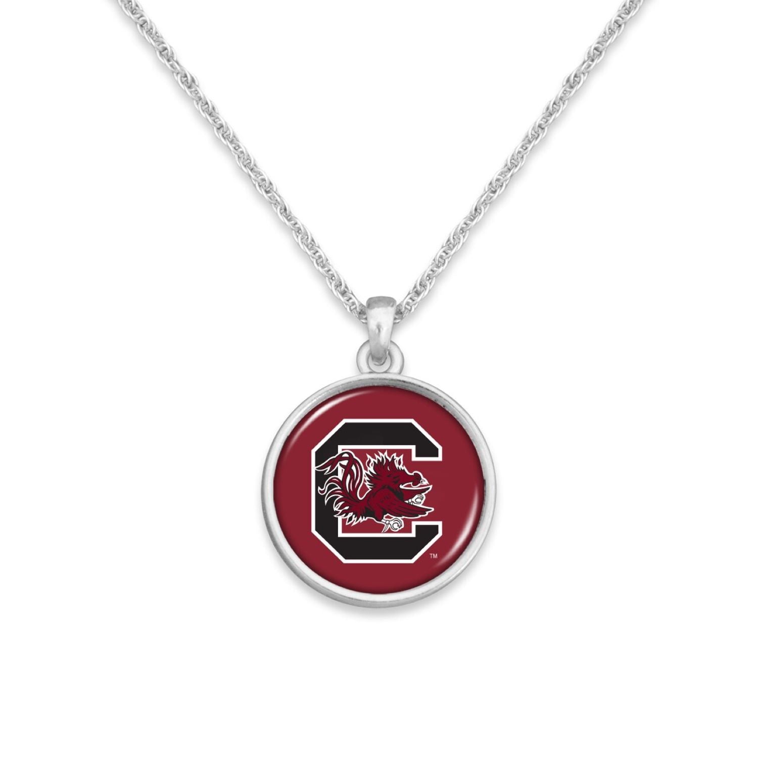 SOUTH CAROLINA LEAH ROUND DOME NECKLACE