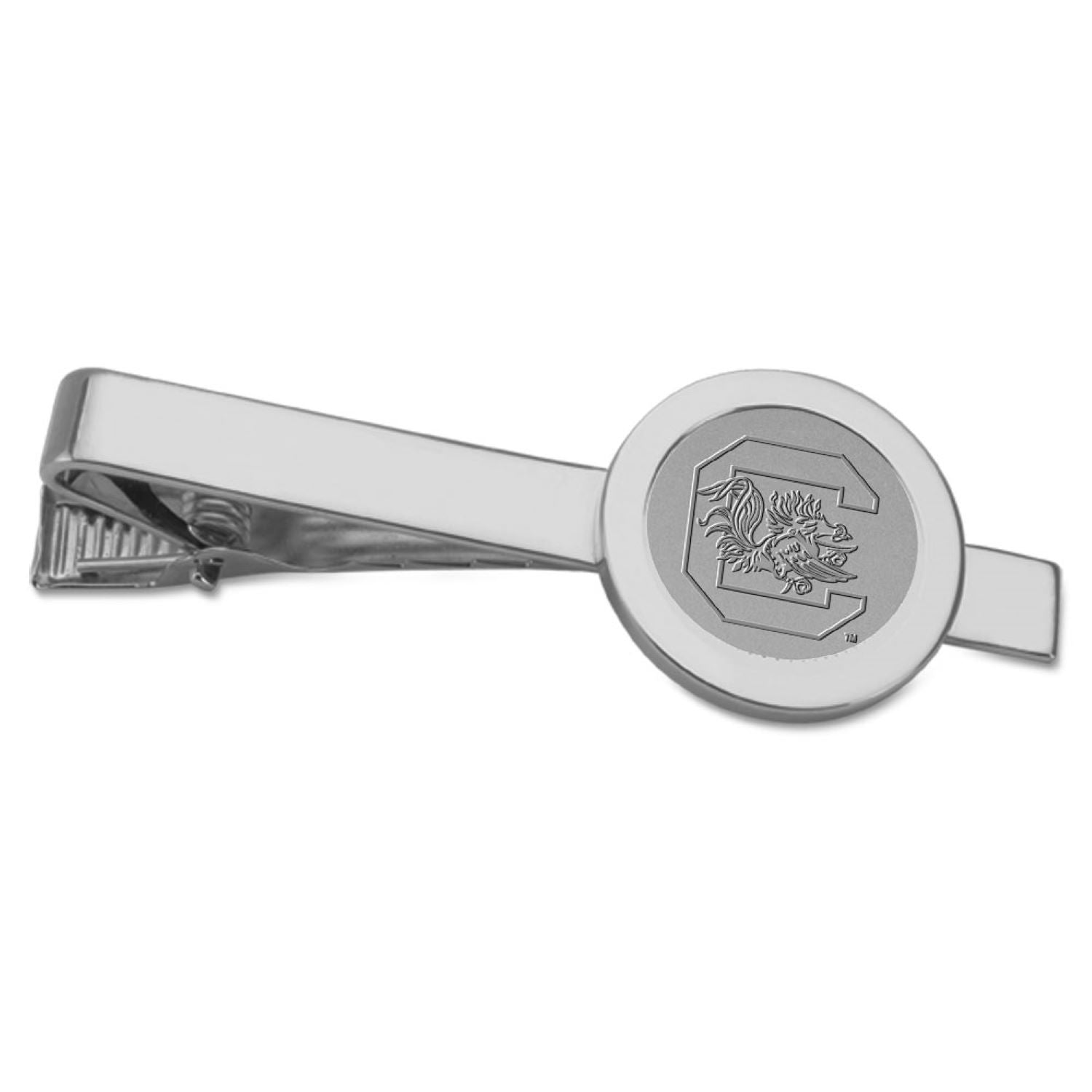 SOUTH CAROLINA SILVER TONE TIE BAR