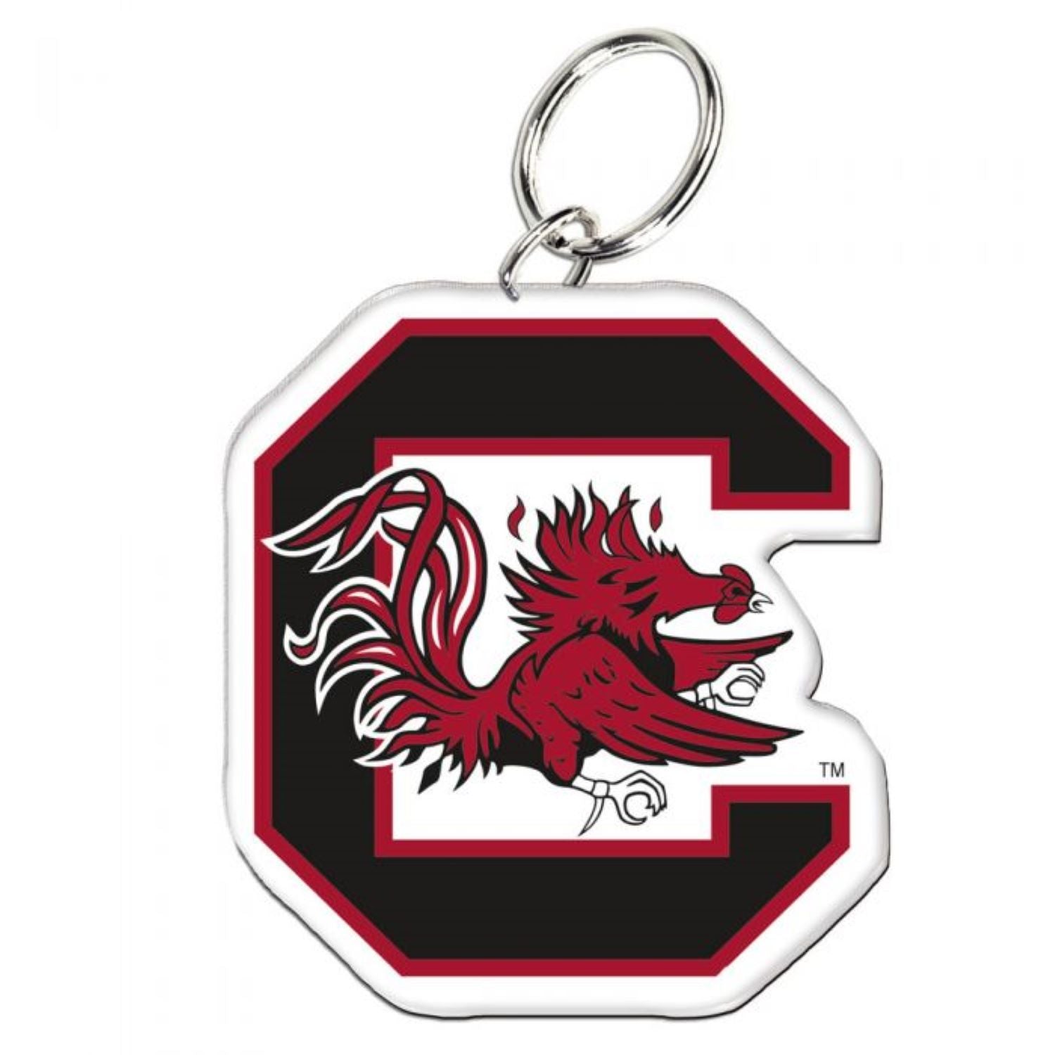 South Carolina Gamecocks Block C Premium Acrylic Key Ring