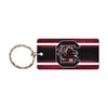 South Carolina Gamecocks Stripes Rectangle Keychain