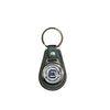 SOUTH CAROLINA GAMECOCKS LEATHER TEARDROP DOME KEYRING