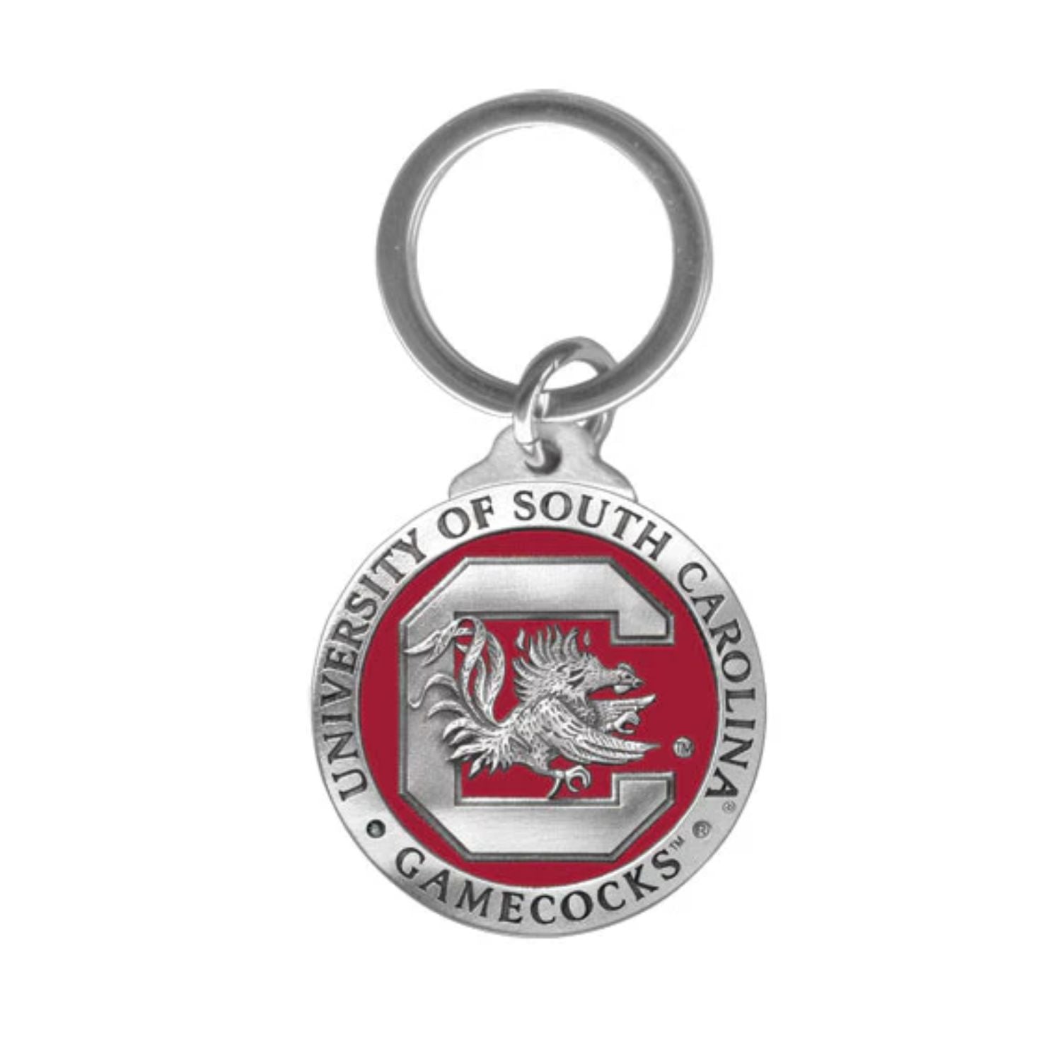 SOUTH CAROLINA GAMECOCKS KEYCHAIN WITH C BLOCK
