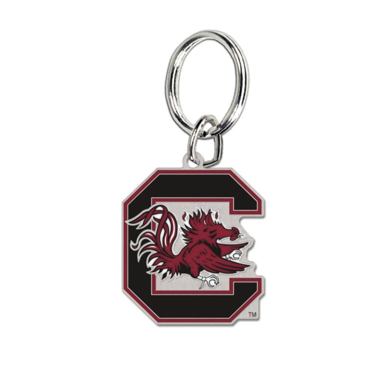SOUTH CAROLINA GAMECOCKS C BLOCK KEYCHAIN