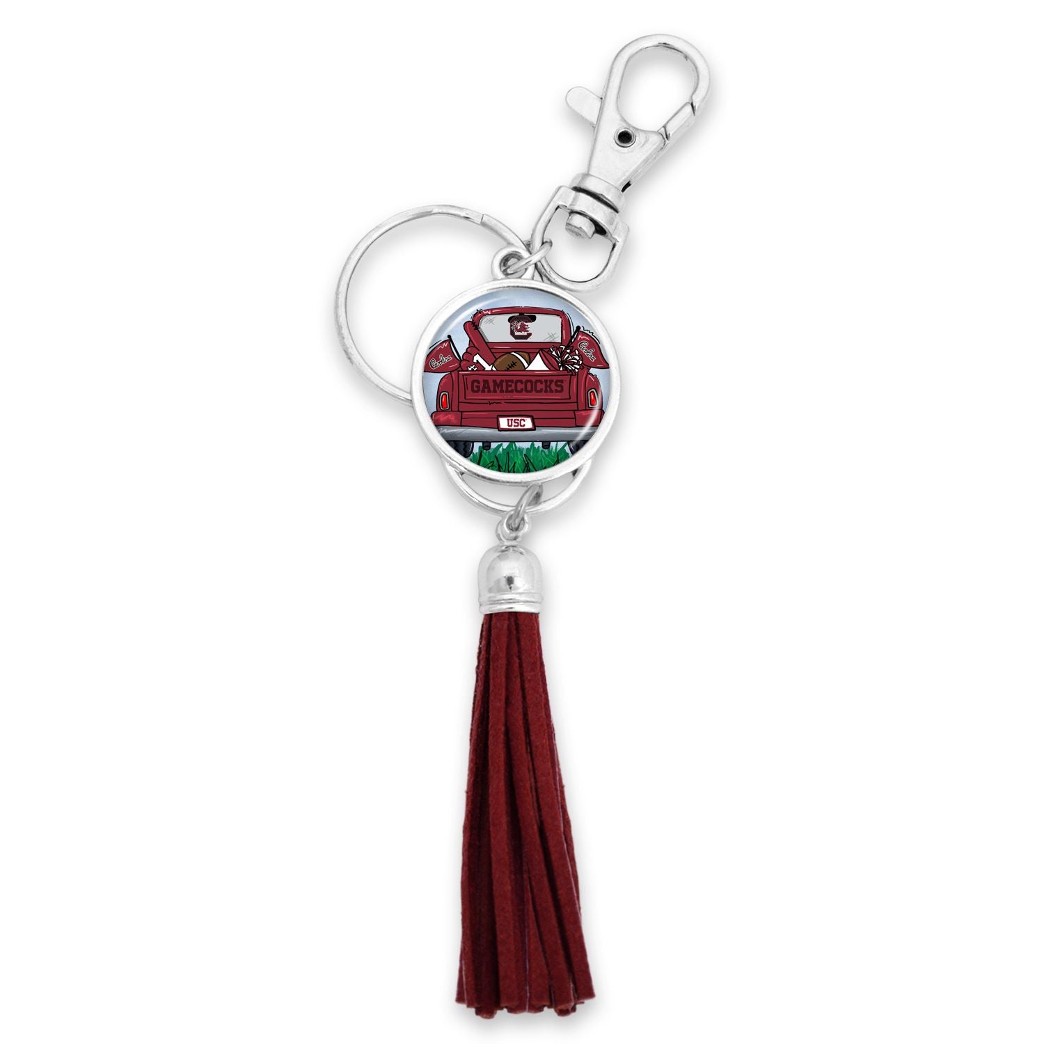 SOUTH CAROLINA GAMECOCKS TAILGATE TRUCK KEYCHAIN